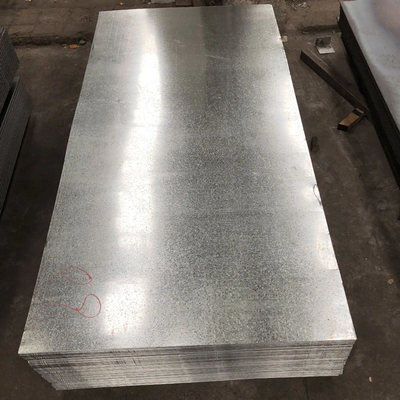 Qualité  3mm JIS Hot Dipped Galvanized Steel Sheets DX52D Z100 Plate Sliver Color Flat Smooth usine