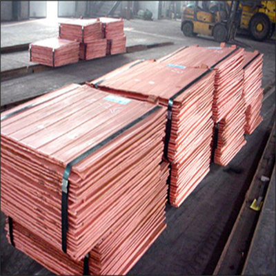Qualité  C12200 C22000 Copper Cathode Sheets 1.5mm 2mm Thickness Customized Size usine