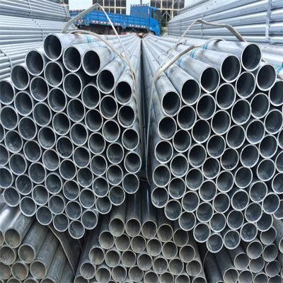 Le gigaoctet huilant DX53D Z100 75mm a galvanisé le tuyau galvanisé par zinc d'épaisseur des tuyaux d'acier 5mm