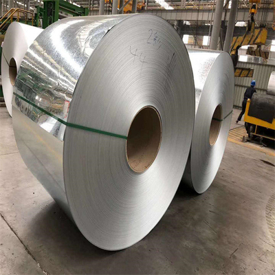 la largeur Dc53D Z180 de 1240mm a galvanisé les bobines en acier de bobines du SUS 8mm de Gi en acier d'épaisseur
