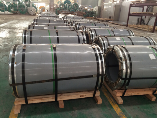 La bobine laminée à chaud ASTM 4mm solides solubles d'acier inoxydable de largeur DIN 410 1000mm couvrent le BA de bobine