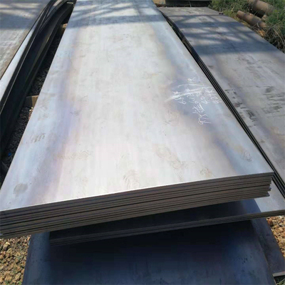 Milliseconde Blcak Color Construction de la feuille 1250× 2500mm de plat d'acier au carbone d'ASME Q345B 40mm