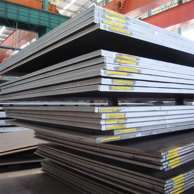Milliseconde Steel Plate de la feuille 16Mn Decoiling de plat d'acier au carbone d'épaisseur d'EN10219 api 5L 45mm