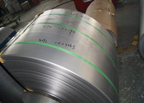 le transport solides solubles de l'eau de BA de petit pain de feuille d'acier inoxydable de 1220mm 0.4mm couvrent la bobine