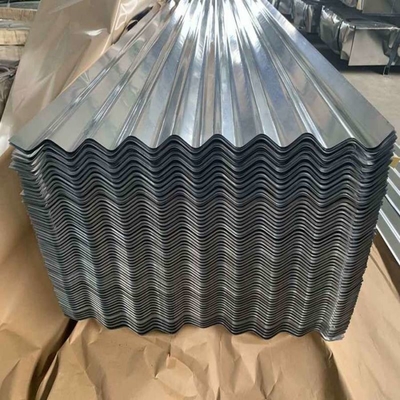 Le GI a galvanisé la toiture ondulée en acier couvre l'épaisseur de 2mm 1500 * 6000mm