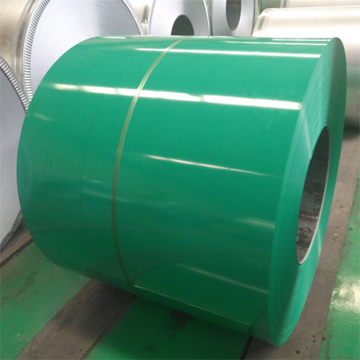 AISI DC51D a enduit la couleur d'une première couche de peinture plongée chaude en acier galvanisée de la bobine PPGI a enduit la largeur de 3mm 80mm