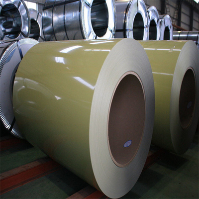 Le SUS DC52D a enduit la bobine d'une première couche de peinture en acier galvanisée PPGI chaude - la couleur plongée a enduit la largeur de 4mm 1219mm