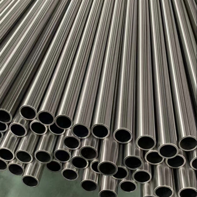 Poli 304 tuyaux de décoration d'acier inoxydable arrondissez la surface du miroir 8K de 3/1/2 pouce OD 6mm