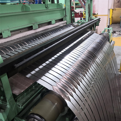 304 la norme de la ceinture ASME de bandes de miroir d'acier inoxydable a laminé à froid 8K l'épaisseur extérieure de la largeur 1.2mm de la bobine 650mm