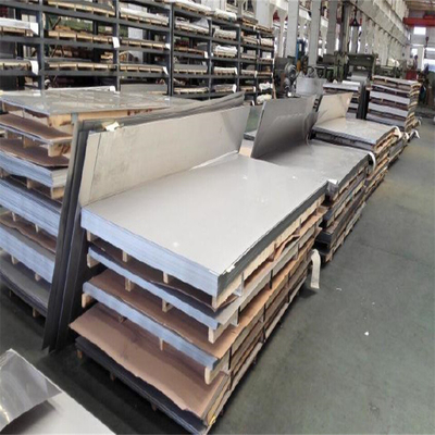 Les plaques d'acier inoxydables marinées solides solubles de la couleur 316L couvre 7mm laminés à chaud 1219*2438mm