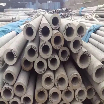 304 structure d'épaisseur des tubes 73mm OD 6mm des tuyaux sans couture solides solubles d'acier inoxydable