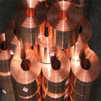 Plaque de bobine de cuivre de qualité T1 épaisseur 1 mm 0,9 mm Astm largeur personnalisée