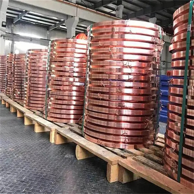 Plaque de bobine de cuivre de qualité T1 épaisseur 1 mm 0,9 mm Astm largeur personnalisée