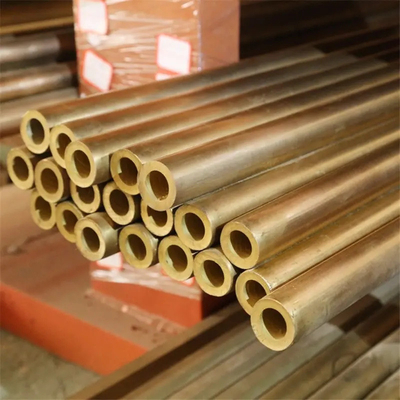 H62 Astm B111 / B111m Tubes à eau en cuivre 2,5 mm Épaisseur 26 mm Taille personnalisée