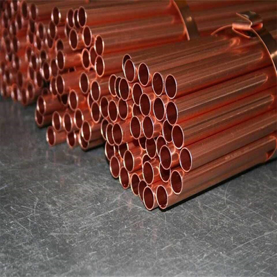 Tubes en cuivre T2 sans couture 26 mm OD Longueur personnalisée 4 mm Épaisseur