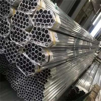 Pipe en aluminium 6063 sans soudure 80 mm Od 6 mm Épaisseur Astm Couleur décolorée