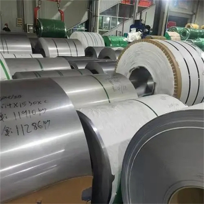 410 bobines en acier inoxydable usine chinoise 2B Surface 2 mm 3 mm Épaisseur 1500 mm Largeur bobines ss laminées à froid bandes