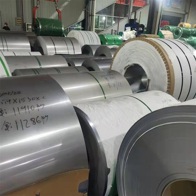 Coils en acier inoxydable à bande de type rond avec AISI standard Mtc
