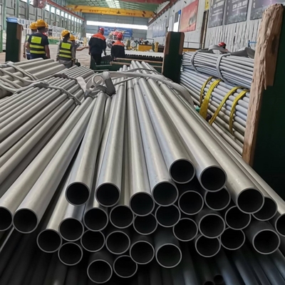 ASTM ISO 304 Grade BA Tubes d'eau en acier inoxydable de surface 20DN Sch5S Hygiénique Ss304 Tubes d'eau personnalisés Longueur