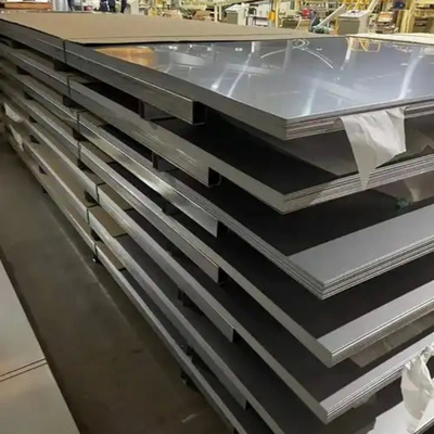 316 tôles d'acier inoxydable plaques 1300 * 6000mm Taille 0,55 mm 0,45 mm Épaisseur Polissée Plaques de construction laminées à froid JIS