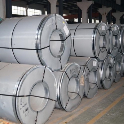 SUS304 bobines en acier inoxydable 2B Polie 0,8 mm épaisseur 1279 mm largeur Certificat JIS disponible