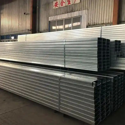 304 10# Sections structurelles en acier inoxydable laminées à froid 5.3x48x100 canal d'eau