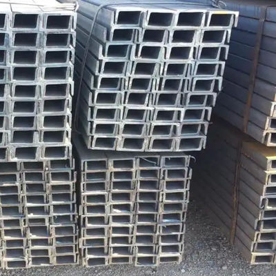 304 10# Sections structurelles en acier inoxydable laminées à froid 5.3x48x100 canal d'eau