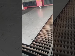 Plaque d'acier inoxydable sculptée